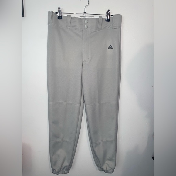 Adidas Light Gray Baseball Sports Pants‎ - Picture 1 of 10